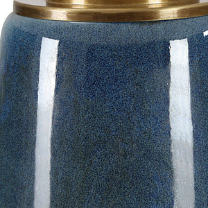 Submerged - Deep Blue Table Lamp