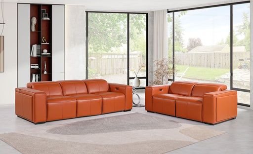 1224 - 5-Piece Modular Power Reclining Sofa And Loveseat Set In With 4 Power Recliners & Power Headrests - R&R Furniture Gallery (Fountain Valley, CA)