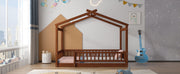 Bed House Bed Frame With Fence - R&R Furniture Gallery (Fountain Valley, CA)