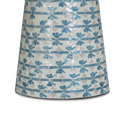 Lady - Capiz Shell Round Side Table - Blue Ribbon - R&R Furniture Gallery (Fountain Valley, CA)