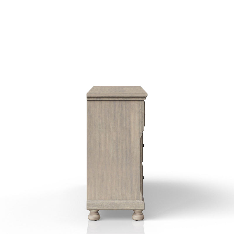 Seven Drawer Dresser - Antique Gray - R&R Furniture Gallery (Fountain Valley, CA)