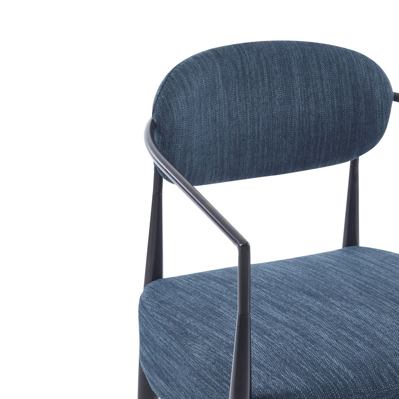 Modern Upholstered Accent Armchair With Pocket Spring Seat - R&R Furniture Gallery (Fountain Valley, CA)