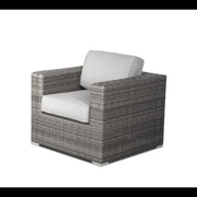 Wicker Sectional Seating Group With Cushions - R&R Furniture Gallery (Fountain Valley, CA)