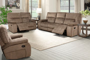 Chapman - Manual Reclining Sofa Set - R&R Furniture Gallery (Fountain Valley, CA)