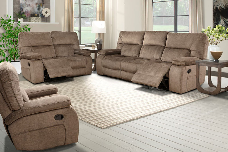 Chapman - Manual Reclining Sofa Set - R&R Furniture Gallery (Fountain Valley, CA)
