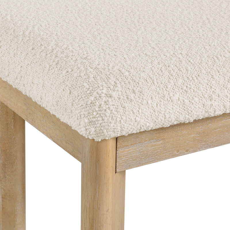 Upholstered Dining Bench - Brown - R&R Furniture Gallery (Fountain Valley, CA)