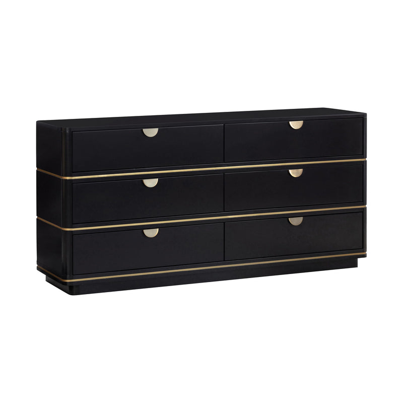 Julieta - 6 Drawer Dresser - R&R Furniture Gallery (Fountain Valley, CA)