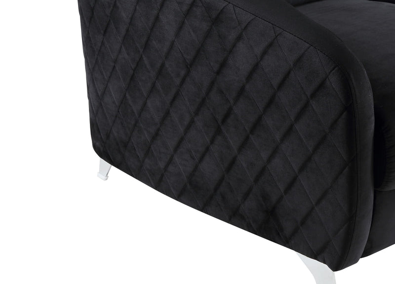 Sofia - Modern Chic Loveseat Couch - R&R Furniture Gallery (Fountain Valley, CA)