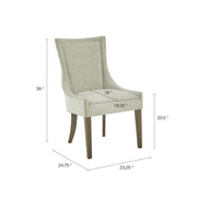Ultra - Elegant Dining Side Chair (Set of 2) - R&R Furniture Gallery (Fountain Valley, CA)