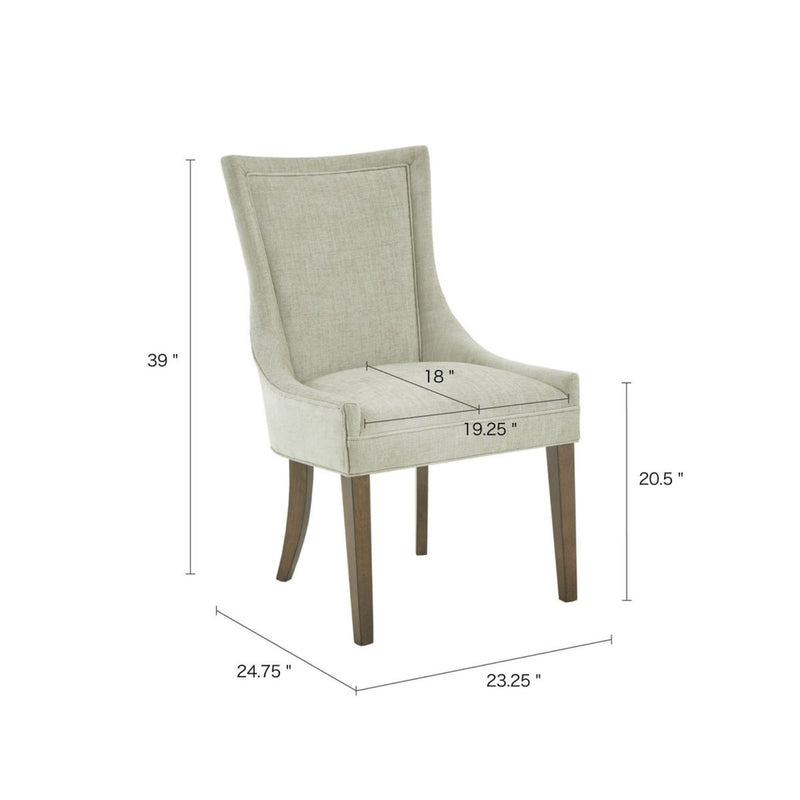 Ultra - Elegant Dining Side Chair (Set of 2) - R&R Furniture Gallery (Fountain Valley, CA)