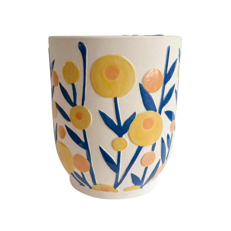 Ceramic Indoor / Outdoor Table - Summer Garden - R&R Furniture Gallery (Fountain Valley, CA)