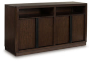 Dilenno - Dining Room Server - Dark Brown - R&R Furniture Gallery (Fountain Valley, CA)