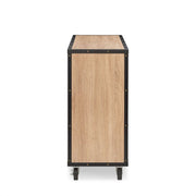 Bemis - Accent Table - Weathered Light Oak - R&R Furniture Gallery (Fountain Valley, CA)