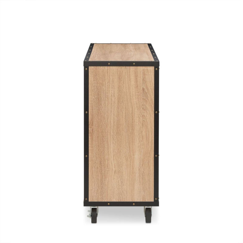 Bemis - Accent Table - Weathered Light Oak - R&R Furniture Gallery (Fountain Valley, CA)