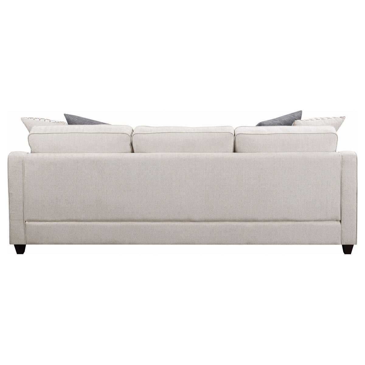 Isla - L-Shaped Sectional Sofa With Pillows - Beige