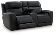 5Z-Comfort - Relaxation - Power Reclining Loveseat with Console / Adj Headrest - R&R Furniture Gallery (Fountain Valley, CA)