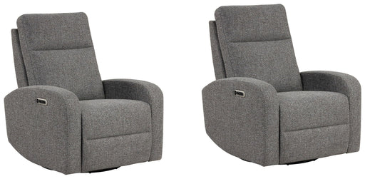 Thriller - Power Swivel Glider Recliner (Set of 2) - R&R Furniture Gallery (Fountain Valley, CA)