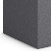 Rockwood - Upholstered Cube Storage Ottoman With Tray - R&R Furniture Gallery (Fountain Valley, CA)