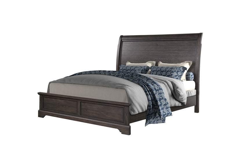 Crafted Sleigh Bed - R&R Furniture Gallery (Fountain Valley, CA)