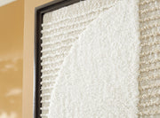 Bachard - Wall Decor - Tan / White - R&R Furniture Gallery (Fountain Valley, CA)
