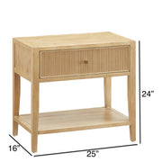 Finley - 1 Drawer Storage Nightstand - R&R Furniture Gallery (Fountain Valley, CA)