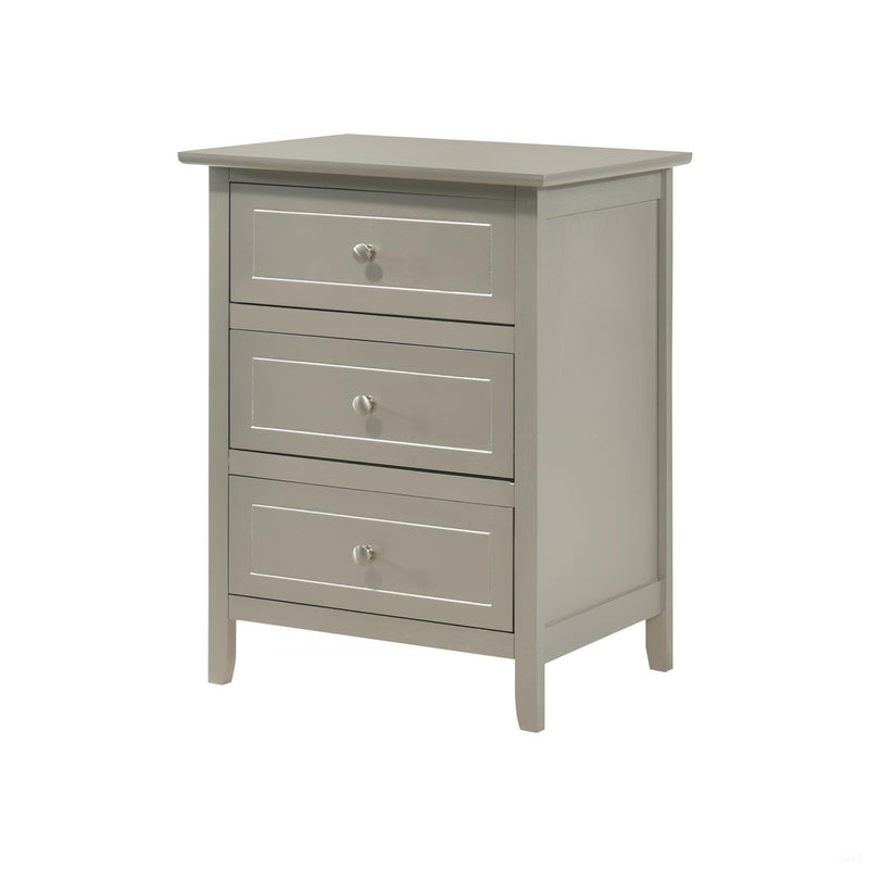 Dove Tailed Drawers 3 Drawer Nightstand - R&R Furniture Gallery (Fountain Valley, CA)