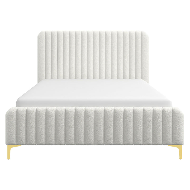 Valery - Upholstered Platform Bed - R&R Furniture Gallery (Fountain Valley, CA)