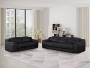 1116 - 5-Piece Modular Power Reclining Sofa And Loveseat Set In With 4 Power Recliners & Power Headrests - R&R Furniture Gallery (Fountain Valley, CA)