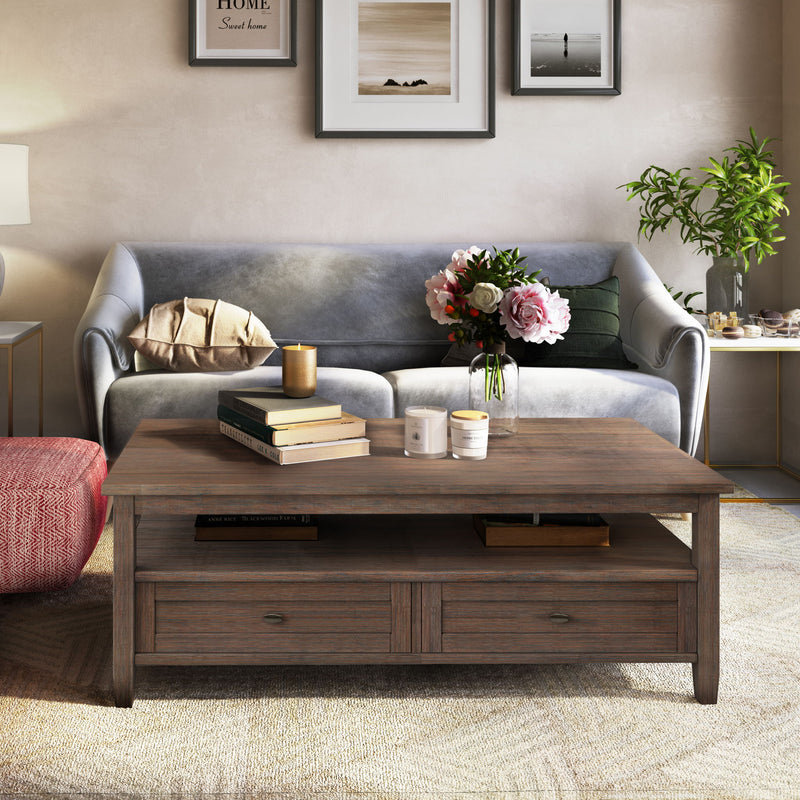 Warm Shaker - Coffee Table - R&R Furniture Gallery (Fountain Valley, CA)