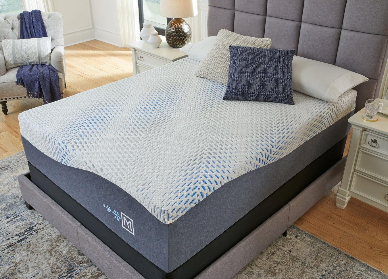 Millennium - Luxury Plush Gel Latex Hybrid Mattress, Foundation - R&R Furniture Gallery (Fountain Valley, CA)