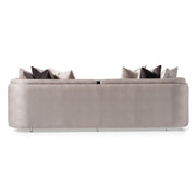 Carmela - Mansion Sofa - Zinc / Silver - R&R Furniture Gallery (Fountain Valley, CA)