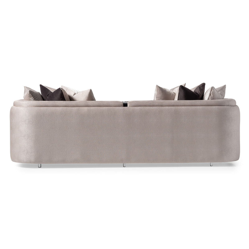 Carmela - Mansion Sofa - Zinc / Silver - R&R Furniture Gallery (Fountain Valley, CA)