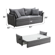 Irina - Sofa With Sleeper - R&R Furniture Gallery (Fountain Valley, CA)