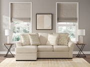 Lango - Queen Sofa Chaise Sleeper - Jute - R&R Furniture Gallery (Fountain Valley, CA)