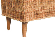Riviera - Woven Bench - Oak - R&R Furniture Gallery (Fountain Valley, CA)
