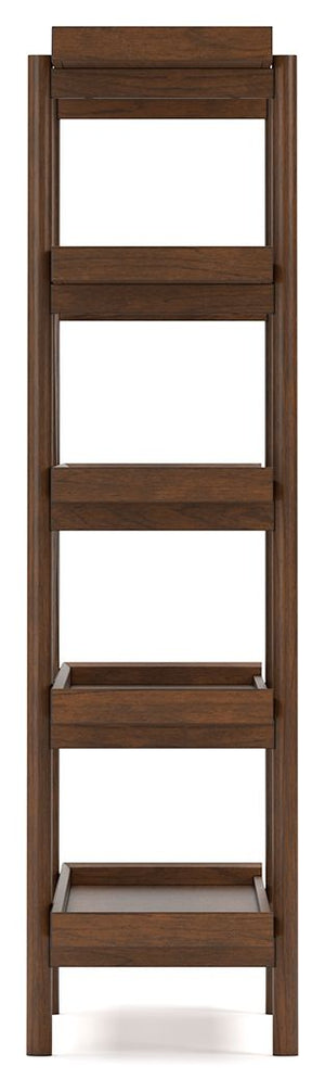 Lyncott - Bookcase - Brown - R&R Furniture Gallery (Fountain Valley, CA)