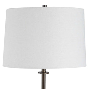 Floor Lamp - Dark Bronze / White