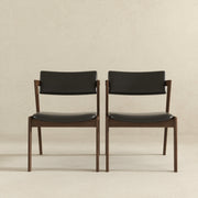 Edwin - Mid-Century Modern Dining Chair (Set of 2) - R&R Furniture Gallery (Fountain Valley, CA)