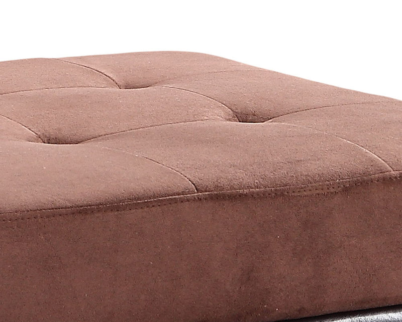 Contemporary upholstered storage ottoman by Glory Furniture with a sleek design and soft fabric, ideal for living room decor.