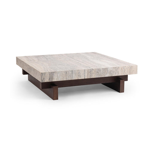 Alysa - Square Coffee Table - Riverstone Blend - R&R Furniture Gallery (Fountain Valley, CA)