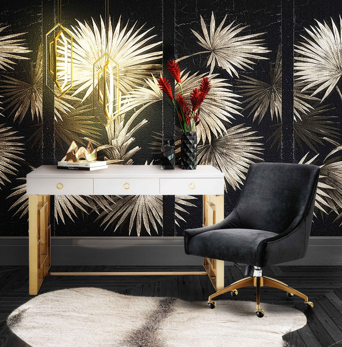 Beatrix - Office Swivel Chair - R&R Furniture Gallery (Fountain Valley, CA)