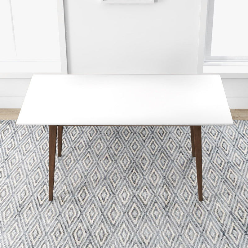 Mary - Modern Style Rectangular Dining Kitchen Table - R&R Furniture Gallery (Fountain Valley, CA)