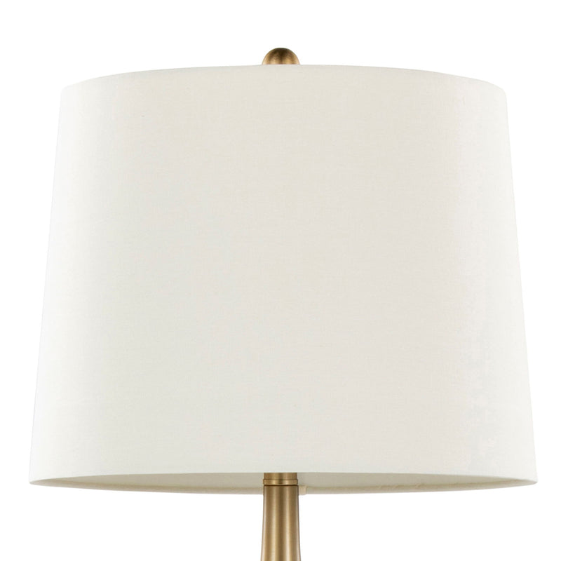 Pair of Lumi Source Pebble contemporary table lamps with smooth, rounded design and soft illumination, set of 2.