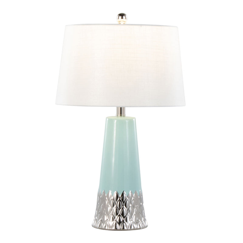 Lumi Source Penelope contemporary table lamp with sleek body and modern design, perfect for living room or bedside lighting.