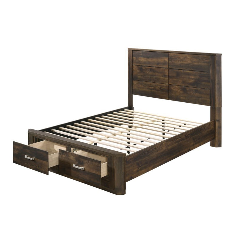 Elettra - Bed w/Storage - R&R Furniture Gallery (Fountain Valley, CA)