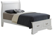Upholstered Panel Sleigh Bed Design - R&R Furniture Gallery (Fountain Valley, CA)