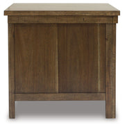 Moriville - Rectangular End Table - Grayish Brown - R&R Furniture Gallery (Fountain Valley, CA)