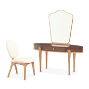 Camellia Field - Wood Vanity Desk - R&R Furniture Gallery (Fountain Valley, CA)