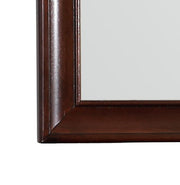 Glory Furniture LaVita mirror with sleek modern frame, reflecting a stylish interior in a contemporary home setting.