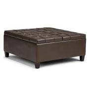 Harrison - Upholstered Coffee Table Storage Ottoman - R&R Furniture Gallery (Fountain Valley, CA)